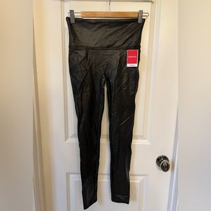 NWT SPANX faux leather leggings